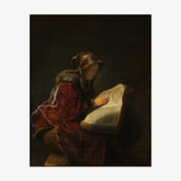 Old Woman Reading, Probably the Prophetess Anna by Rembrandt van Rijn - thumbnail_0_nf_66fc1d378213847b6f357923